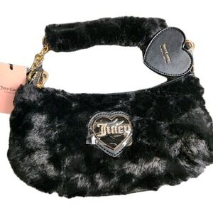 NWT/NIB JUICY Couture Liquorice Warm Up Shoulder Bag Y2k Vibe